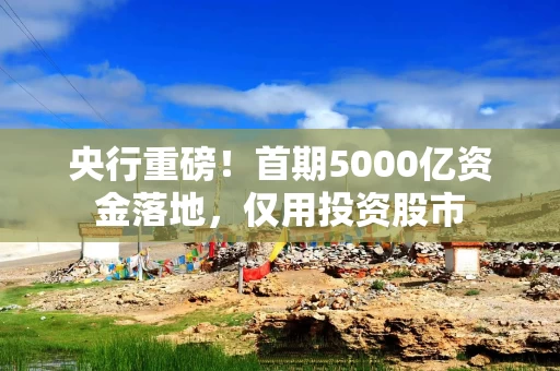 央行重磅！首期5000亿资金落地，仅用投资股市