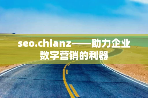 seo.chianz——助力企业数字营销的利器