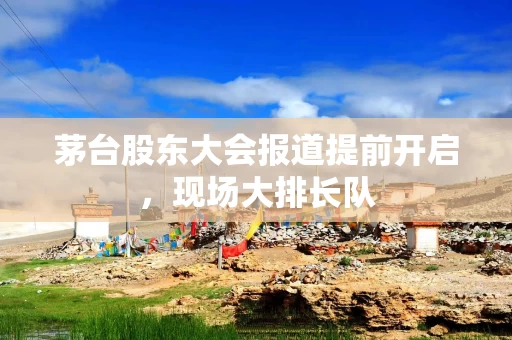 茅台股东大会报道提前开启，现场大排长队