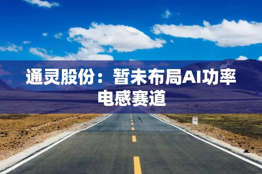 通灵股份:暂未布局AI功率电感赛道
