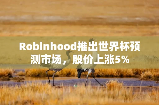 Robinhood推出世界杯预测市场，股价上涨5%