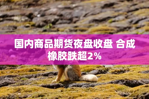 国内商品期货夜盘收盘 合成橡胶跌超2%