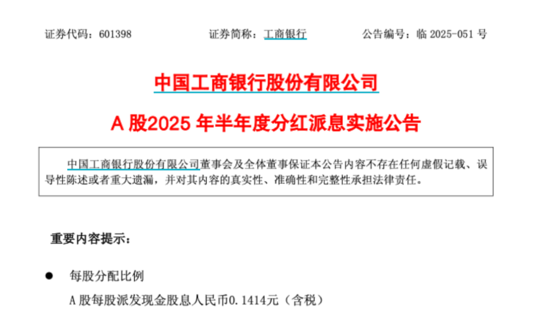 超2600亿元!银行股年终忙发“红包”
