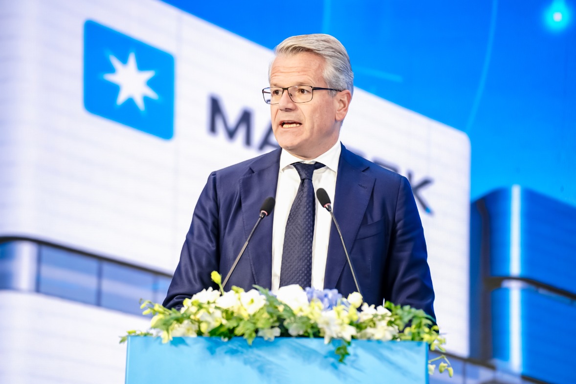 海运板块拖累营收,航运低迷何解?马士基大中华区总裁丁泽娟:转型一体化物流应对贸易复杂形势