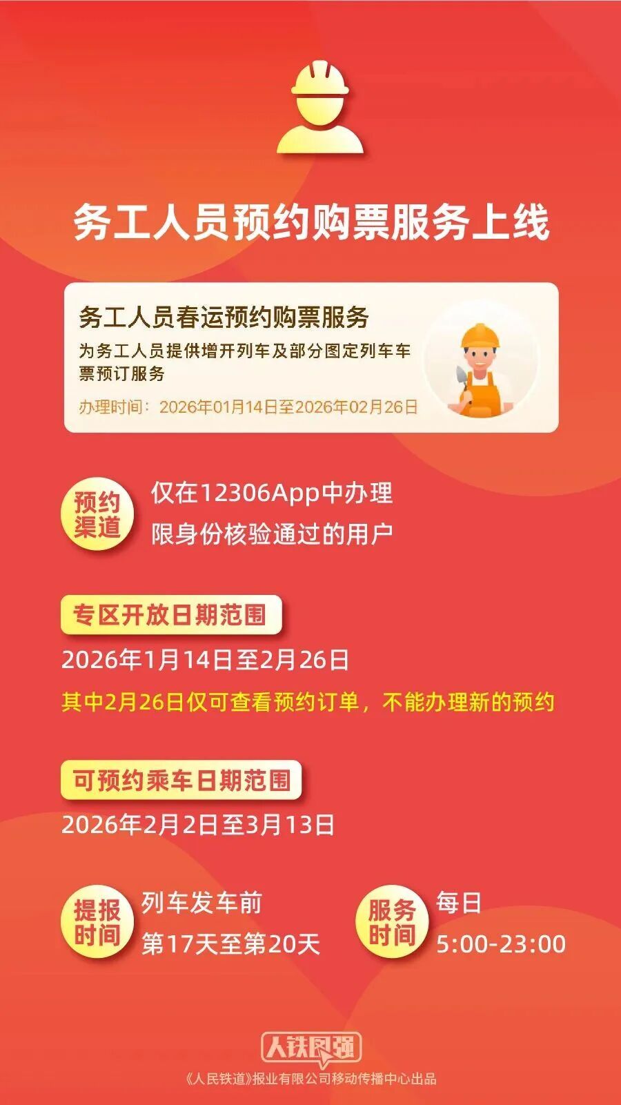 春节假期前夜火车票今日开抢 误购车票限时免费退等政策已推出