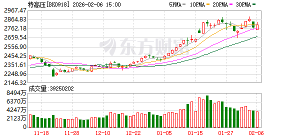 同比增超35%！国家电网1月投资大增 特高压“八交四直”加速建设